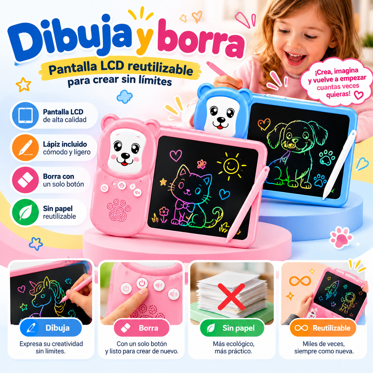 SmartKid 2 en 1™ — Diversión que enseña